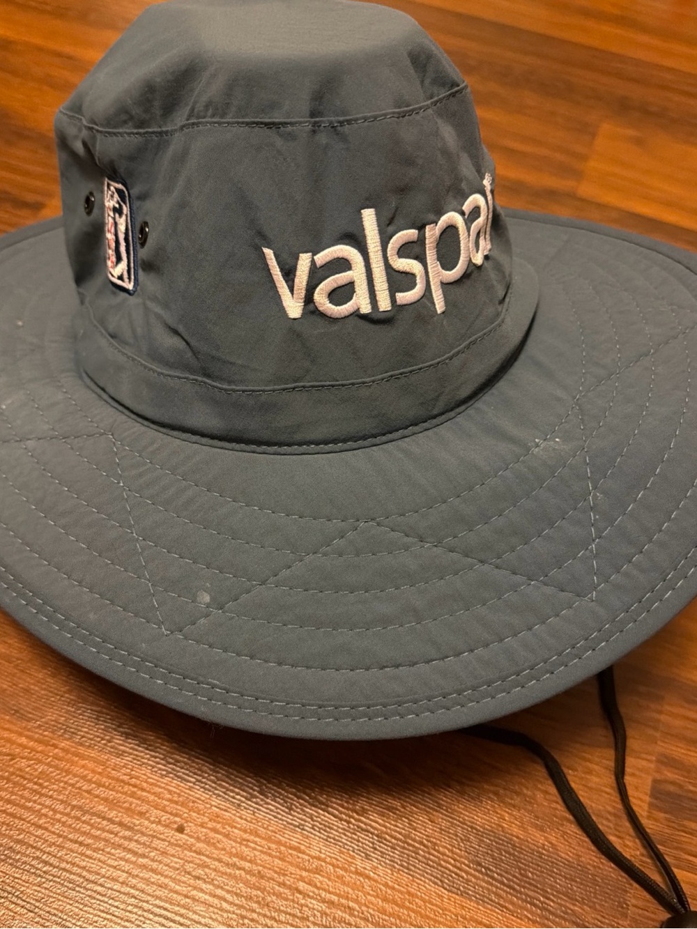 PGA Tour Valspar Wide Brim Bucket Hat - Slate Blue
